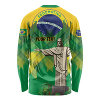 Personalized Brazil Christ The Redeemer Long Sleeve Shirt Sete de Setembro