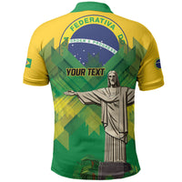 Personalized Brazil Christ The Redeemer Polo Shirt Sete de Setembro