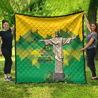 Brazil Christ The Redeemer Quilt Sete de Setembro
