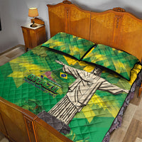 Brazil Christ The Redeemer Quilt Bed Set Sete de Setembro