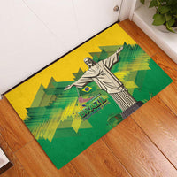 Brazil Christ The Redeemer Rubber Doormat Sete de Setembro