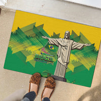 Brazil Christ The Redeemer Rubber Doormat Sete de Setembro