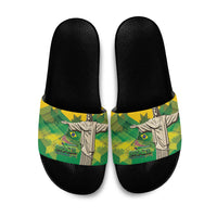 Brazil Christ The Redeemer Slide Sandals Sete de Setembro