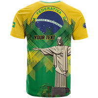 Personalized Brazil Christ The Redeemer T Shirt Sete de Setembro