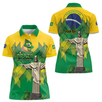Personalized Brazil Christ The Redeemer Women Polo Shirt Sete de Setembro