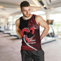 personalised-hawaii-men-tank-top-maui-be-strong-kakau-red-version