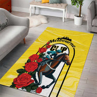 Melbourne Horse Racing Area Rug The Race That Stops The Nation - Wonder Print Shop
