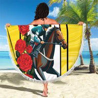 Melbourne Horse Racing Beach Blanket The Race That Stops The Nation - Wonder Print Shop