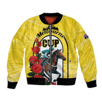 Personalised Melbourne Horse Racing Bomber Jacket The Race That Stops The Nation - Wonder Print Shop