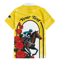 Personalised Melbourne Horse Racing Family Matching Mermaid Dress and Hawaiian Shirt The Race That Stops The Nation - Wonder Print Shop