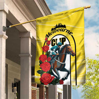 Melbourne Horse Racing Garden Flag The Race That Stops The Nation - Wonder Print Shop