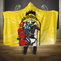 Melbourne Horse Racing Hooded Blanket The Race That Stops The Nation