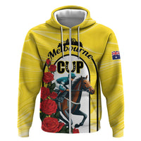 Personalised Melbourne Horse Racing Hoodie The Race That Stops The Nation - Wonder Print Shop