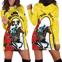 Personalised Melbourne Horse Racing Hoodie Dress The Race That Stops The Nation - Wonder Print Shop