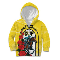 Personalised Melbourne Horse Racing Kid Hoodie The Race That Stops The Nation - Wonder Print Shop