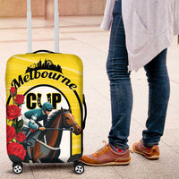 Melbourne Horse Racing Luggage Cover The Race That Stops The Nation - Wonder Print Shop
