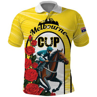 Personalised Melbourne Horse Racing Polo Shirt The Race That Stops The Nation - Wonder Print Shop