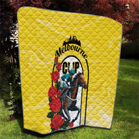 Melbourne Horse Racing Quilt The Race That Stops The Nation - Wonder Print Shop
