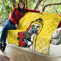 Melbourne Horse Racing Quilt The Race That Stops The Nation - Wonder Print Shop