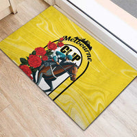 Melbourne Horse Racing Rubber Doormat The Race That Stops The Nation - Wonder Print Shop