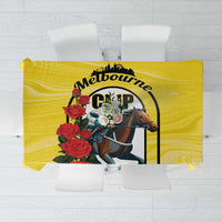 Melbourne Horse Racing Tablecloth The Race That Stops The Nation - Wonder Print Shop