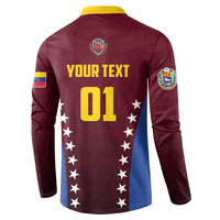 Venezuela Basketball Custom Button Sweatshirt La Vinotinto de las alturas