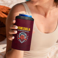 Venezuela Basketball Custom 4 in 1 Can Cooler Tumbler La Vinotinto de las alturas