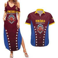 Venezuela Basketball Custom Couples Matching Summer Maxi Dress and Hawaiian Shirt La Vinotinto de las alturas