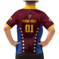 Venezuela Basketball Custom Family Matching Mermaid Dress and Hawaiian Shirt La Vinotinto de las alturas