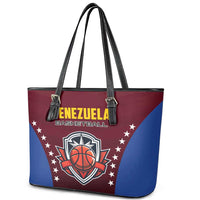 Venezuela Basketball Leather Tote Bag La Vinotinto de las alturas