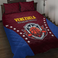 Venezuela Basketball Quilt Bed Set La Vinotinto de las alturas
