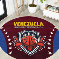 Venezuela Basketball Round Carpet La Vinotinto de las alturas