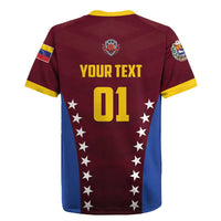 Venezuela Basketball Custom Rugby Jersey La Vinotinto de las alturas