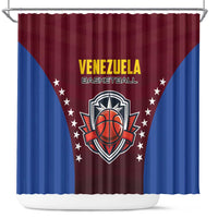 Venezuela Basketball Shower Curtain La Vinotinto de las alturas