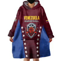 Venezuela Basketball Custom Wearable Blanket Hoodie La Vinotinto de las alturas