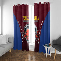 Venezuela Basketball Window Curtain La Vinotinto de las alturas