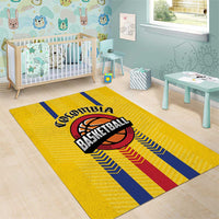 Colombia Basketball Area Rug Vamos Colombiana