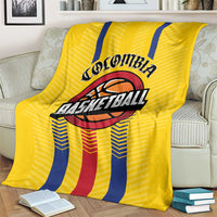 Colombia Basketball Blanket Vamos Colombiana