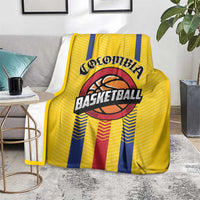 Colombia Basketball Blanket Vamos Colombiana