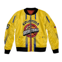 Colombia Basketball Custom Bomber Jacket Vamos Colombiana