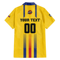 Colombia Basketball Custom Hawaiian Shirt Vamos Colombiana