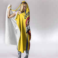Colombia Basketball Hooded Blanket Vamos Colombiana