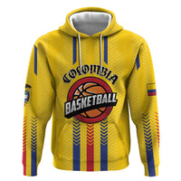 Colombia Basketball Custom Hoodie Vamos Colombiana