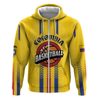 Colombia Basketball Custom Hoodie Vamos Colombiana