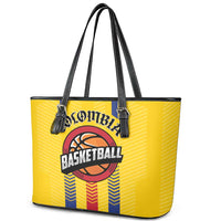 Colombia Basketball Leather Tote Bag Vamos Colombiana