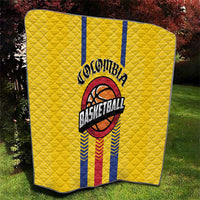 Colombia Basketball Quilt Vamos Colombiana