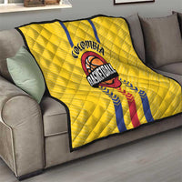 Colombia Basketball Quilt Vamos Colombiana