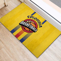 Colombia Basketball Rubber Doormat Vamos Colombiana