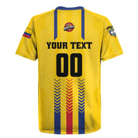 Colombia Basketball Custom Rugby Jersey Vamos Colombiana