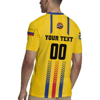 Colombia Basketball Custom Rugby Jersey Vamos Colombiana